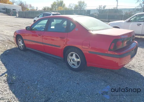 2004 Chevrolet Impala from USA, damaged, VIN 2G1WF52K449448492